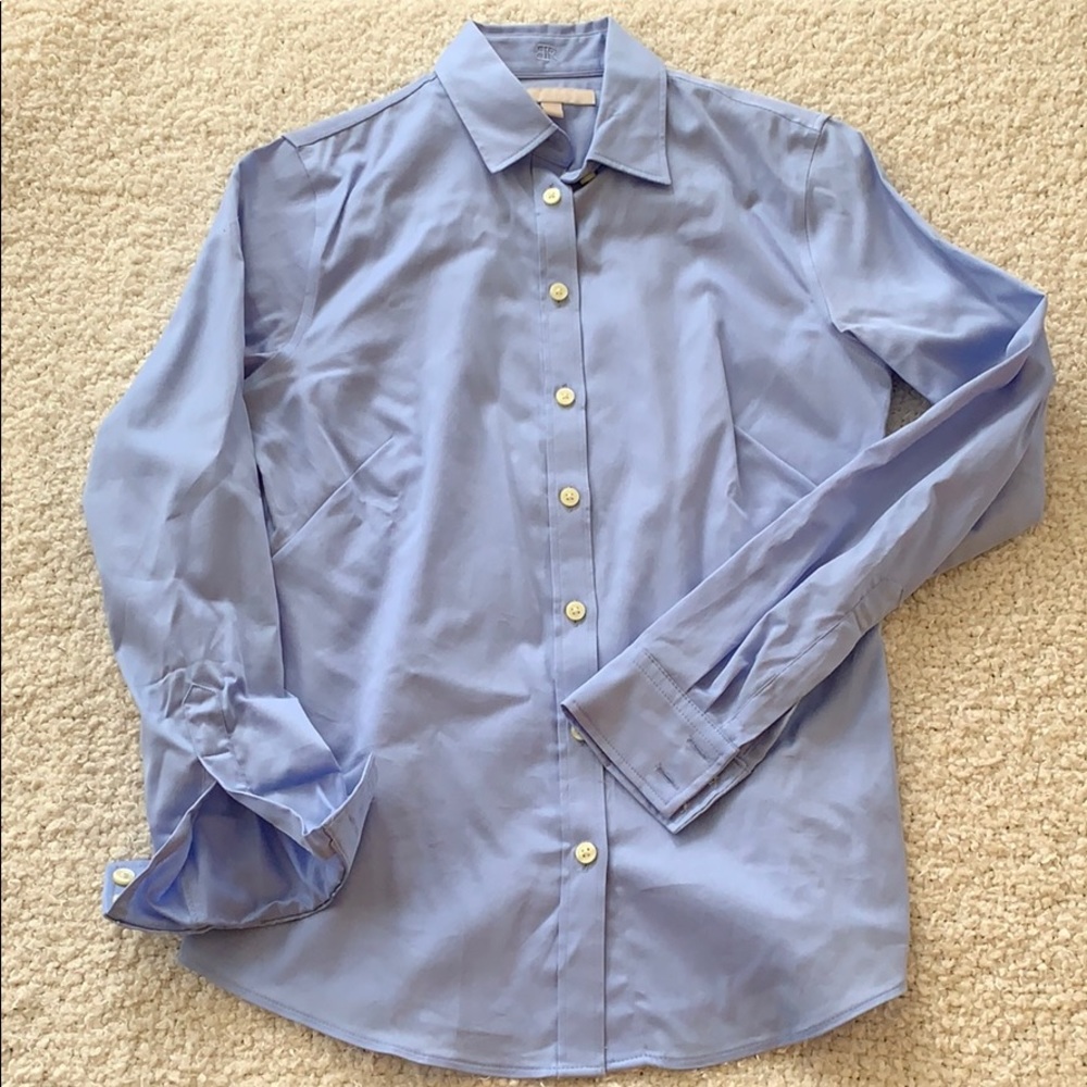 NWOT Banana Republic Non-Iron Fitted Button-Down